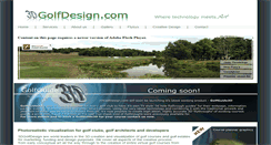 Desktop Screenshot of 3dgolfdesign.com